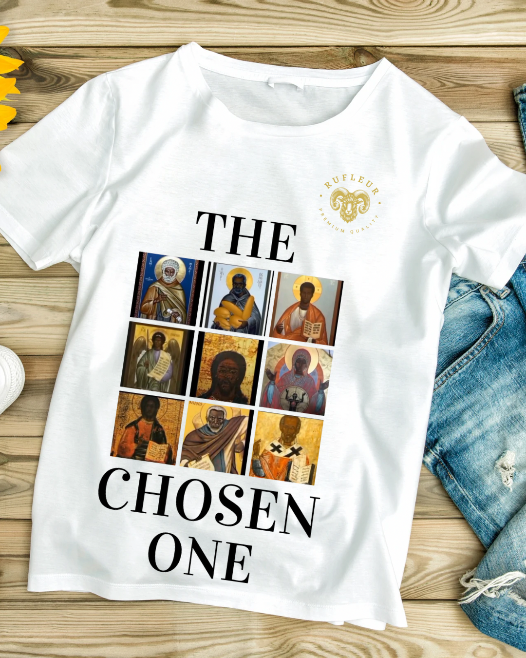 YHWH The Chosen One Unisex T-shirts Round Neck Casual T-shirts