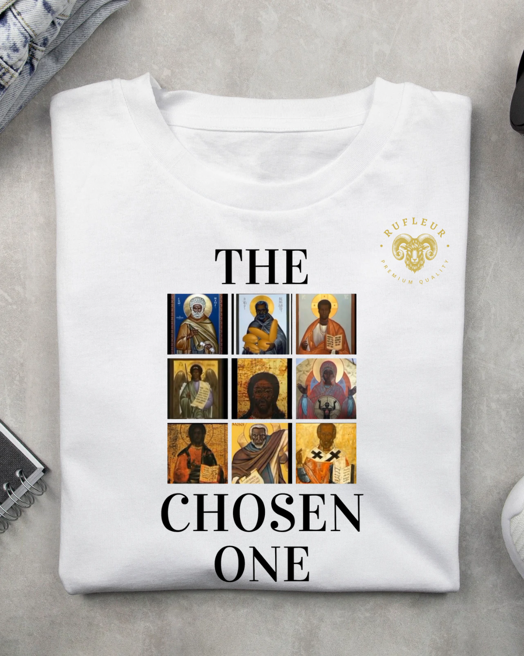 YHWH The Chosen One Unisex T-shirts Round Neck Casual T-shirts